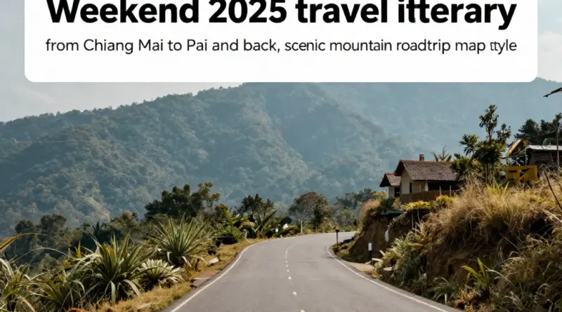 Weekend Itineraries 2025: Chiang Mai to Pai and Back