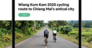 Wiang Kum Kam 2025: A Cycling Route to Chiang Mai’s Ancient City