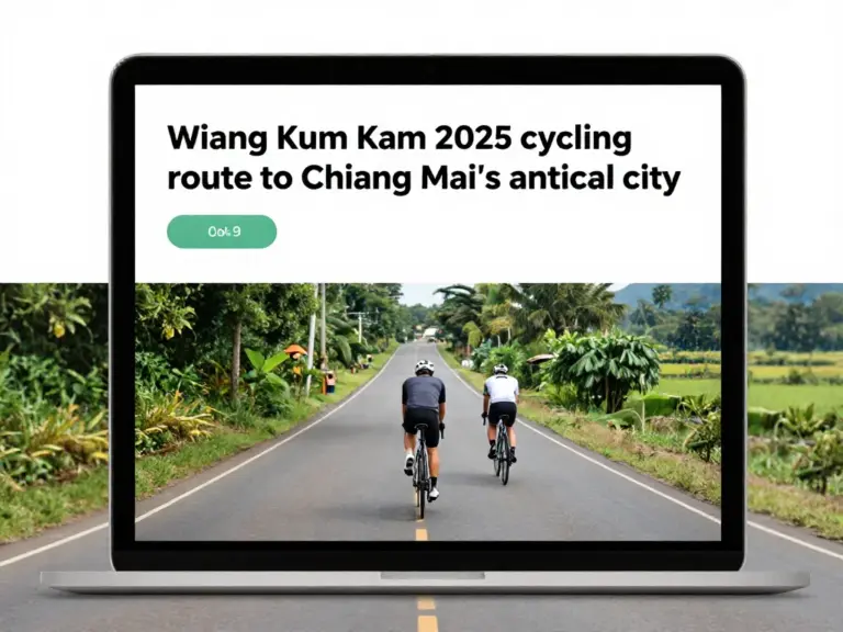 Wiang Kum Kam 2025: A Cycling Route to Chiang Mai’s Ancient City
