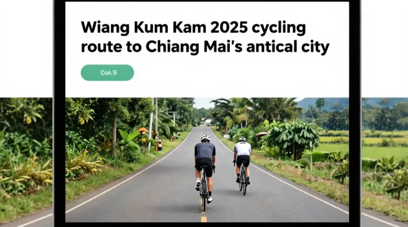Wiang Kum Kam 2025: A Cycling Route to Chiang Mai’s Ancient City